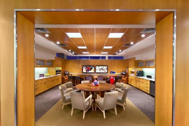 Montreal Canadiens locker room — Coaches' office